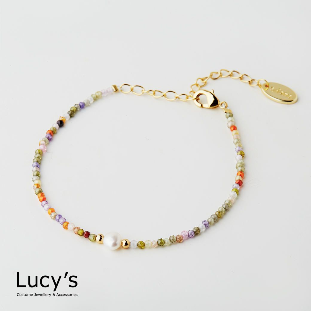 彩糖珍珠 手鍊 (128638)