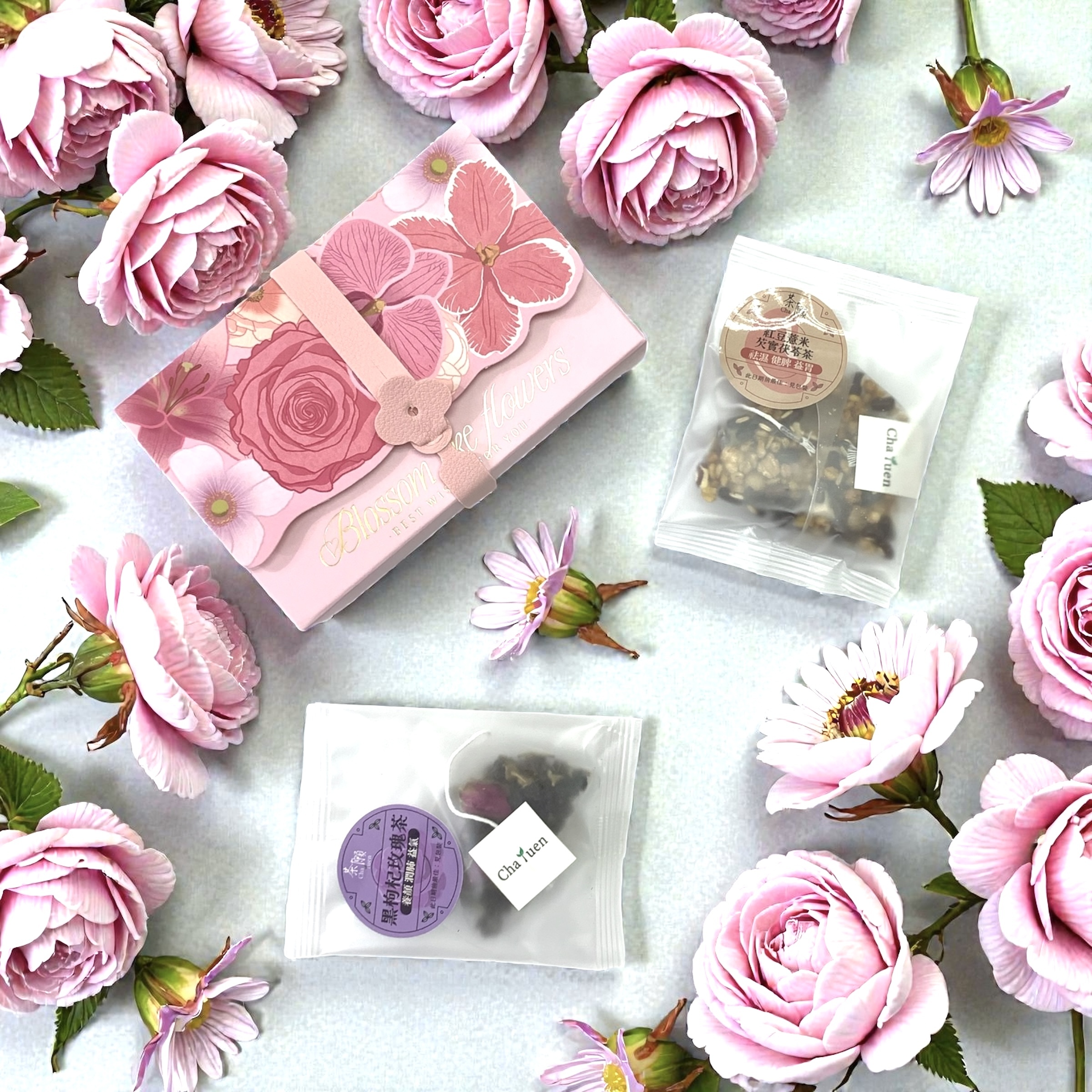 散水茶 禮盒G23 + 2包自選茶包 (15種口味可選)