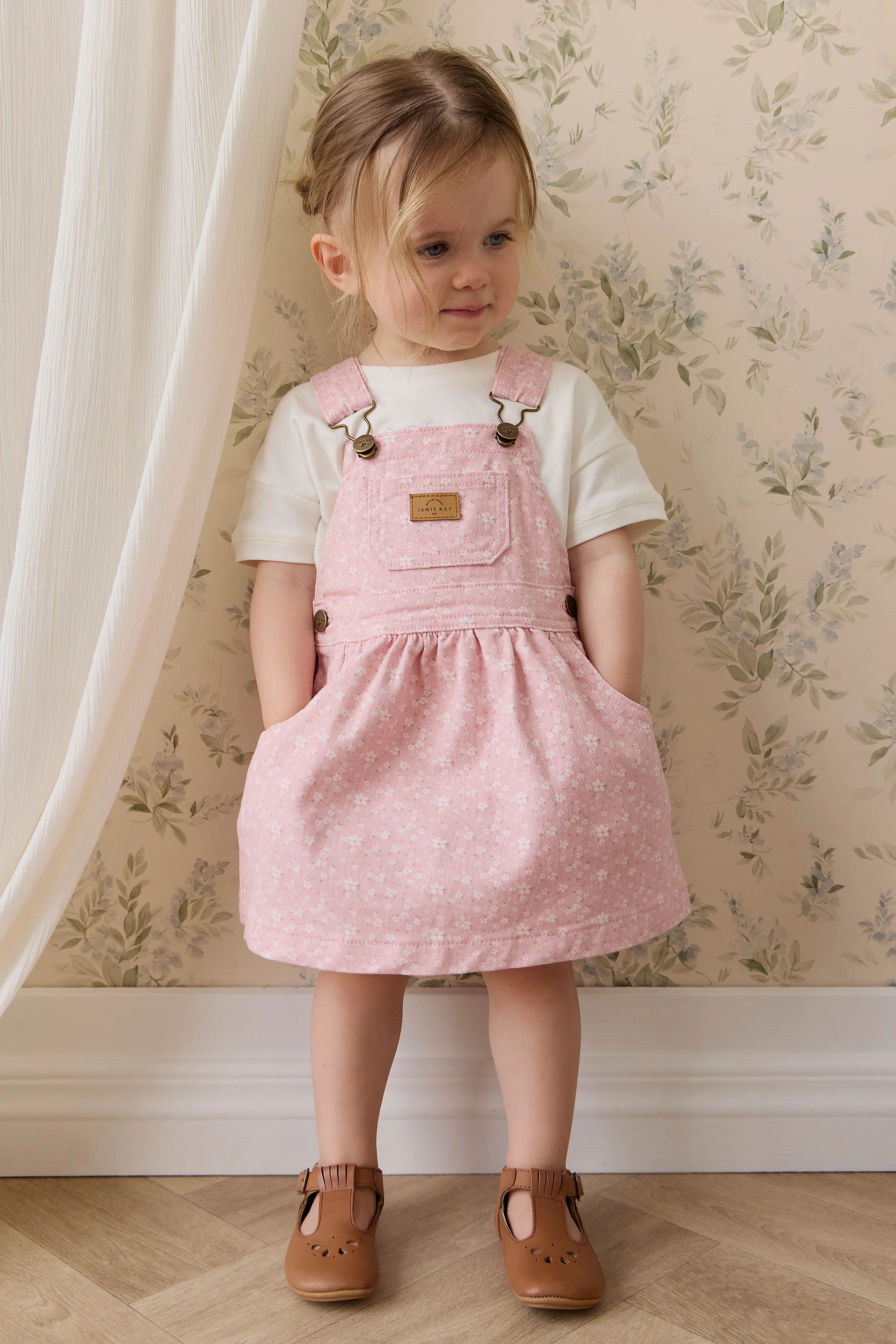 【預購】JAMIE KAY -Norah Overall Dress（Paula Powder）