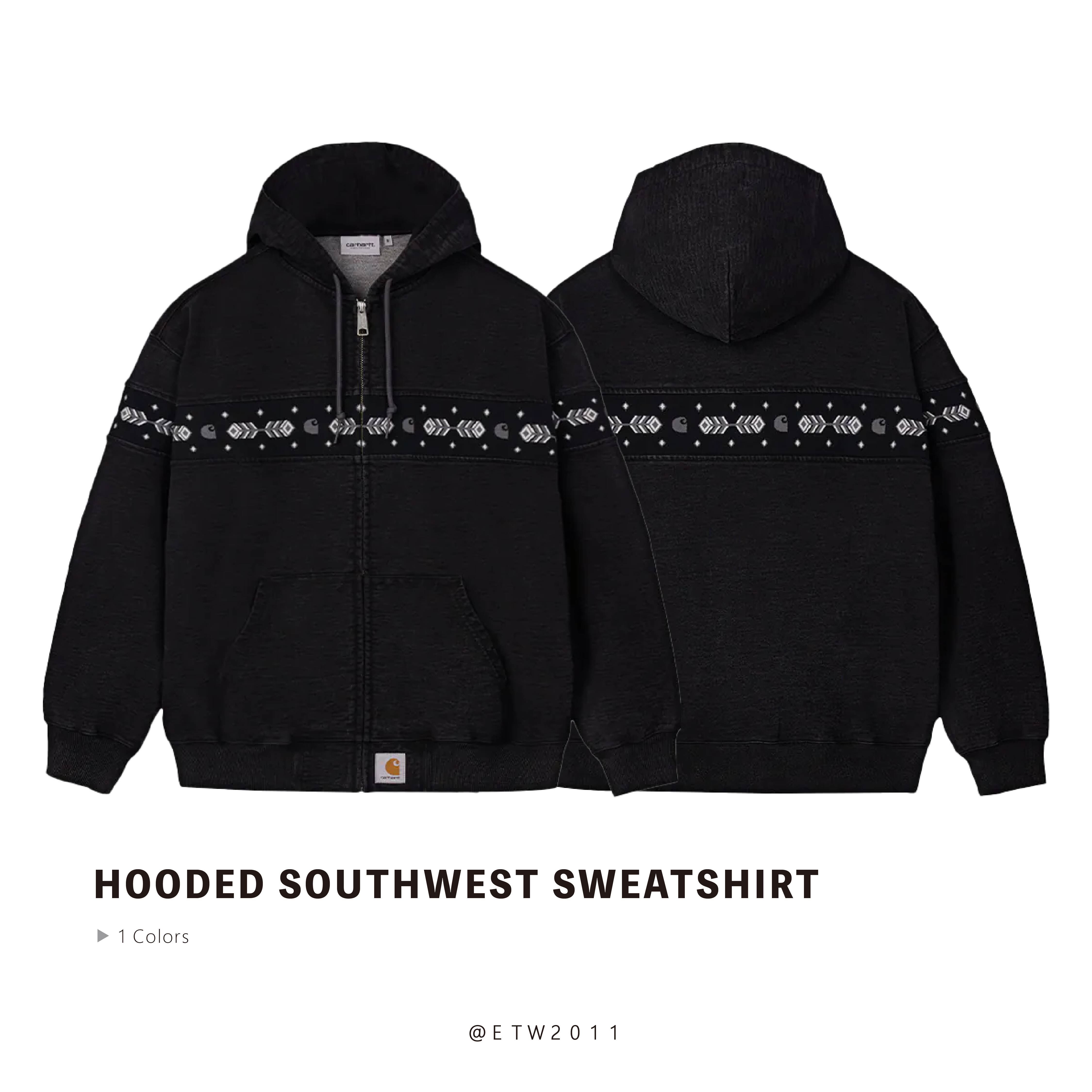 ☆ETW☆【EASY TO WEAR】CARHARTT WIP Hooded Southwest Sweatshirt 卡哈 外套 秋冬