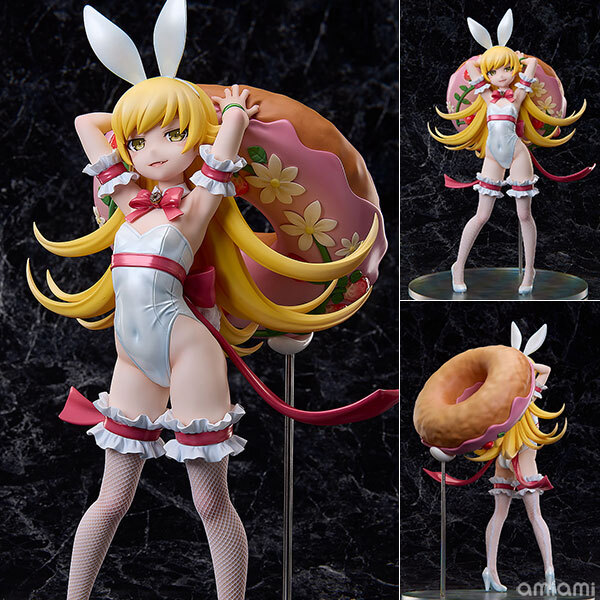 Feb A.DIMENSION 1/4 Shinobu Oshino White Bunny Ver. Complete Figure PRE-ORDER