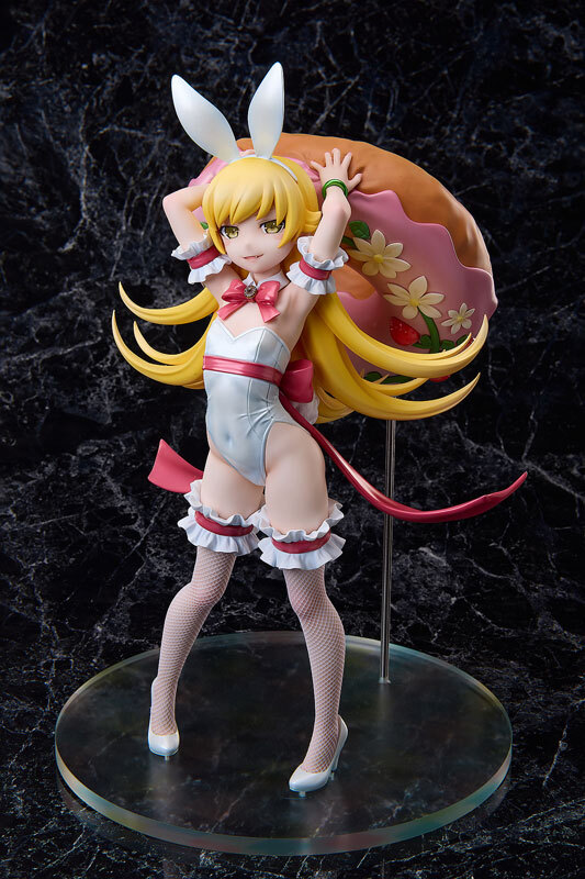 Feb A.DIMENSION 1/4 Shinobu Oshino White Bunny Ver. Complete Figure PRE-ORDER
