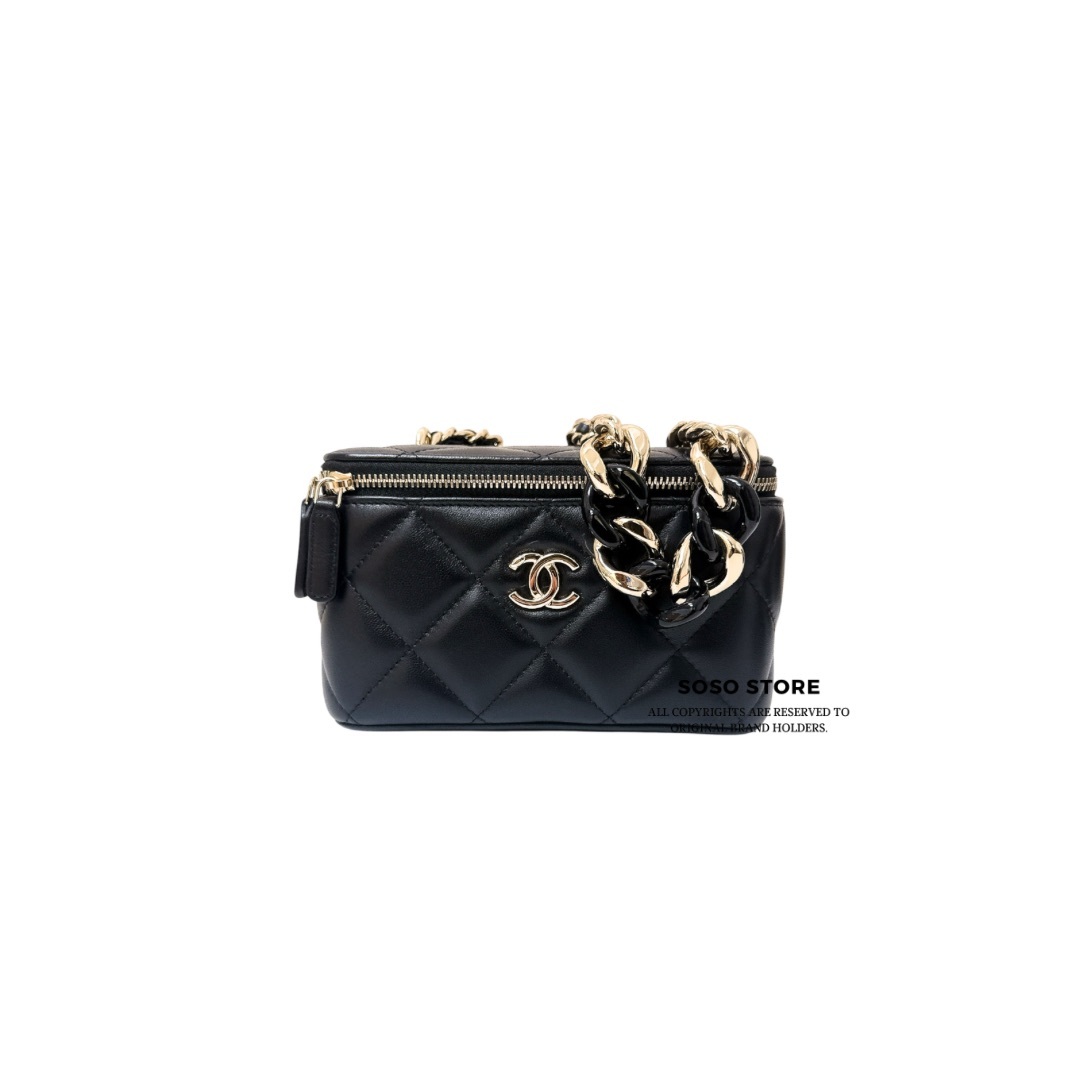 Chanel Vanity Case - Black / Gwh
