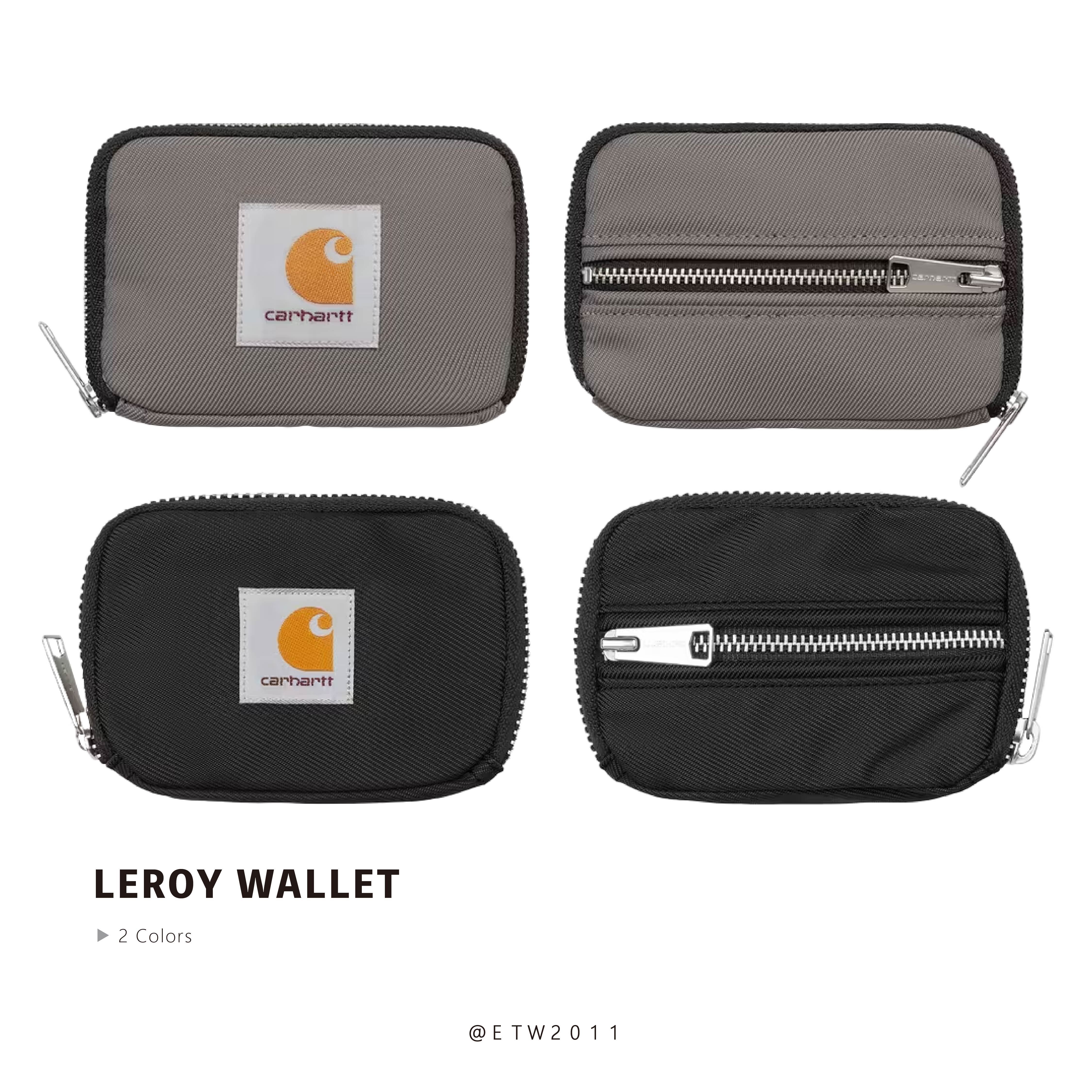 ☆ETW☆【EASY TO WEAR】CARHARTT WIP Leroy Wallet 卡哈 皮包 零錢包 配件 歐版