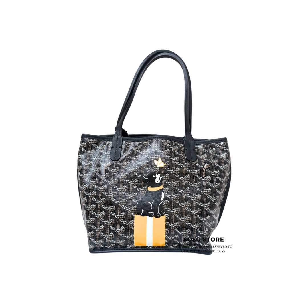 Goyard Saint Louis PM - Black / Shw