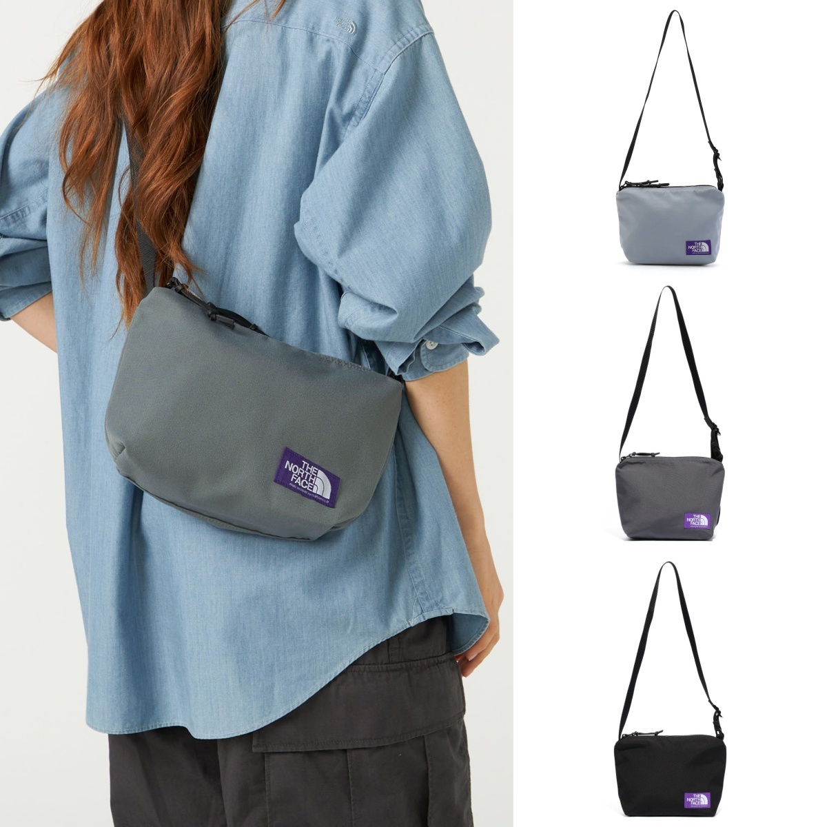 預購┃日本 TNF 紫標 Field Small Shoulder Bag 側背包 小包