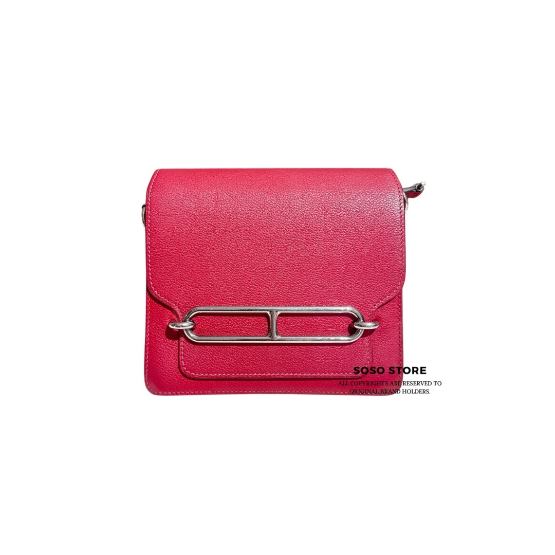 Hermès Mini Roulis 19 - Red / Shw