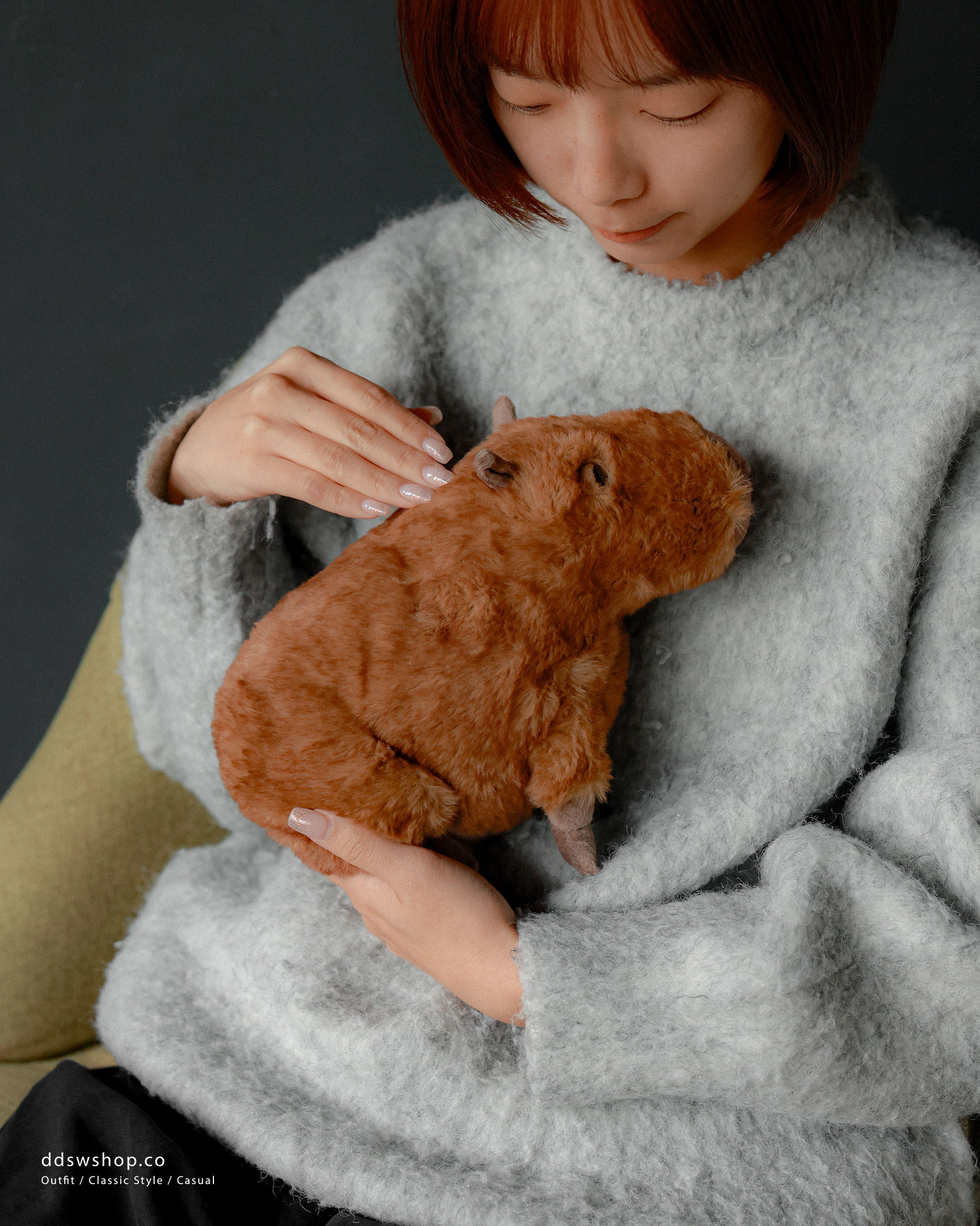 "英國代購" JELLYCAT 水豚造型毛絨玩具