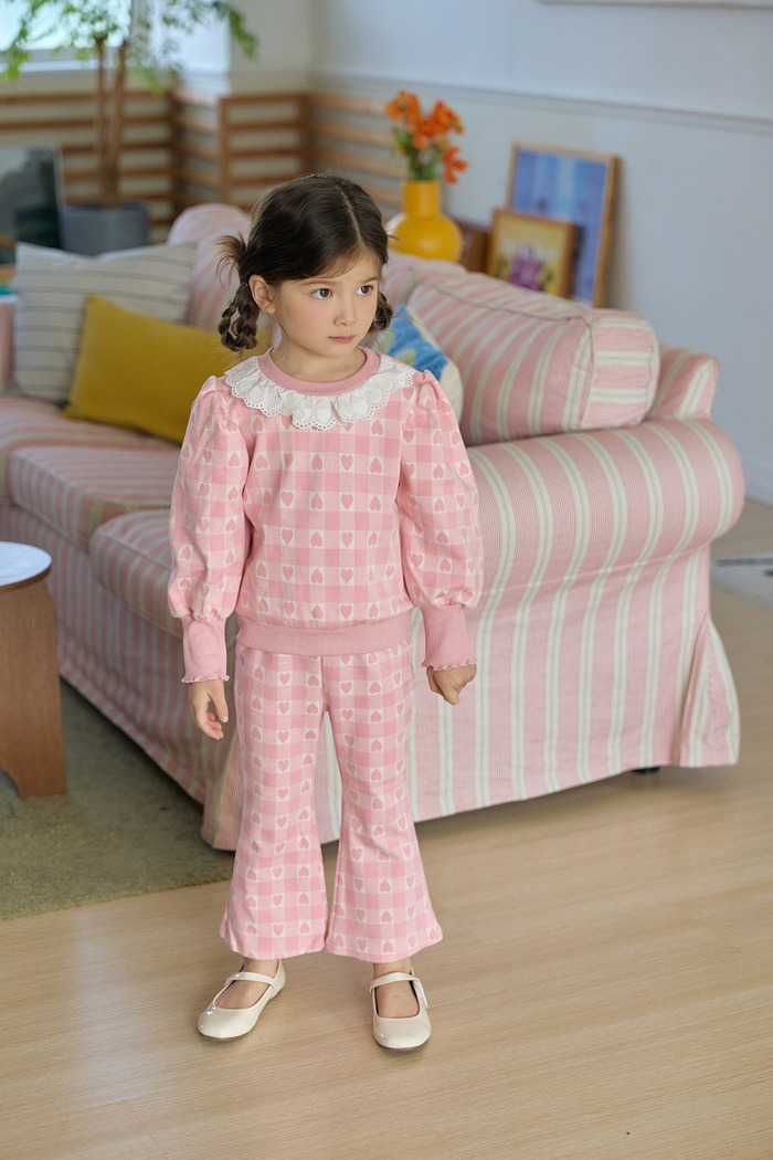 正韓春bbb 兩色甜美米白領套裝