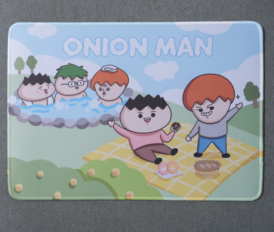 洋蔥全員野餐大桌墊