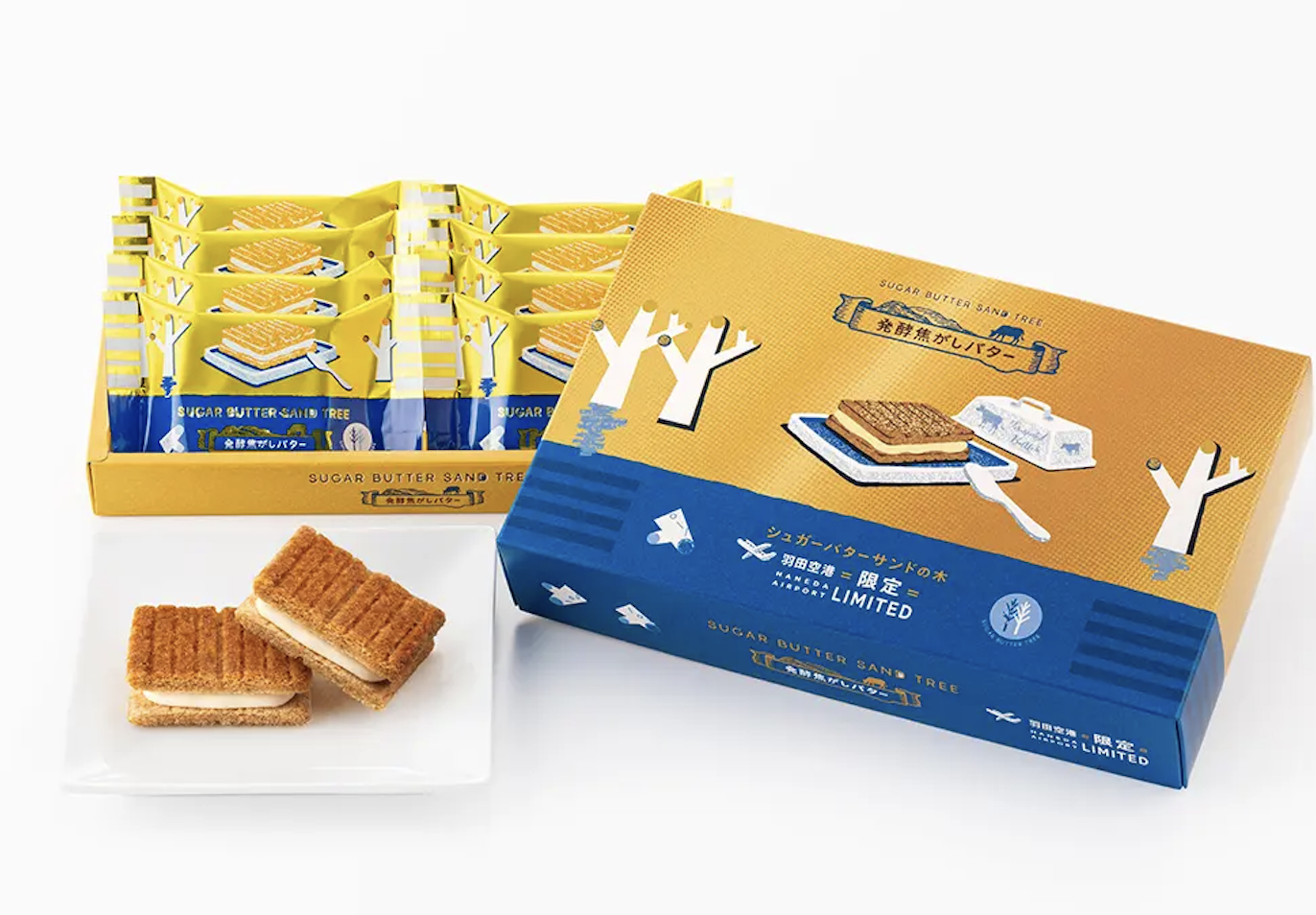 【現貨】Sugar Butter Tree｜羽田空港限定發酵牛油夾心餅