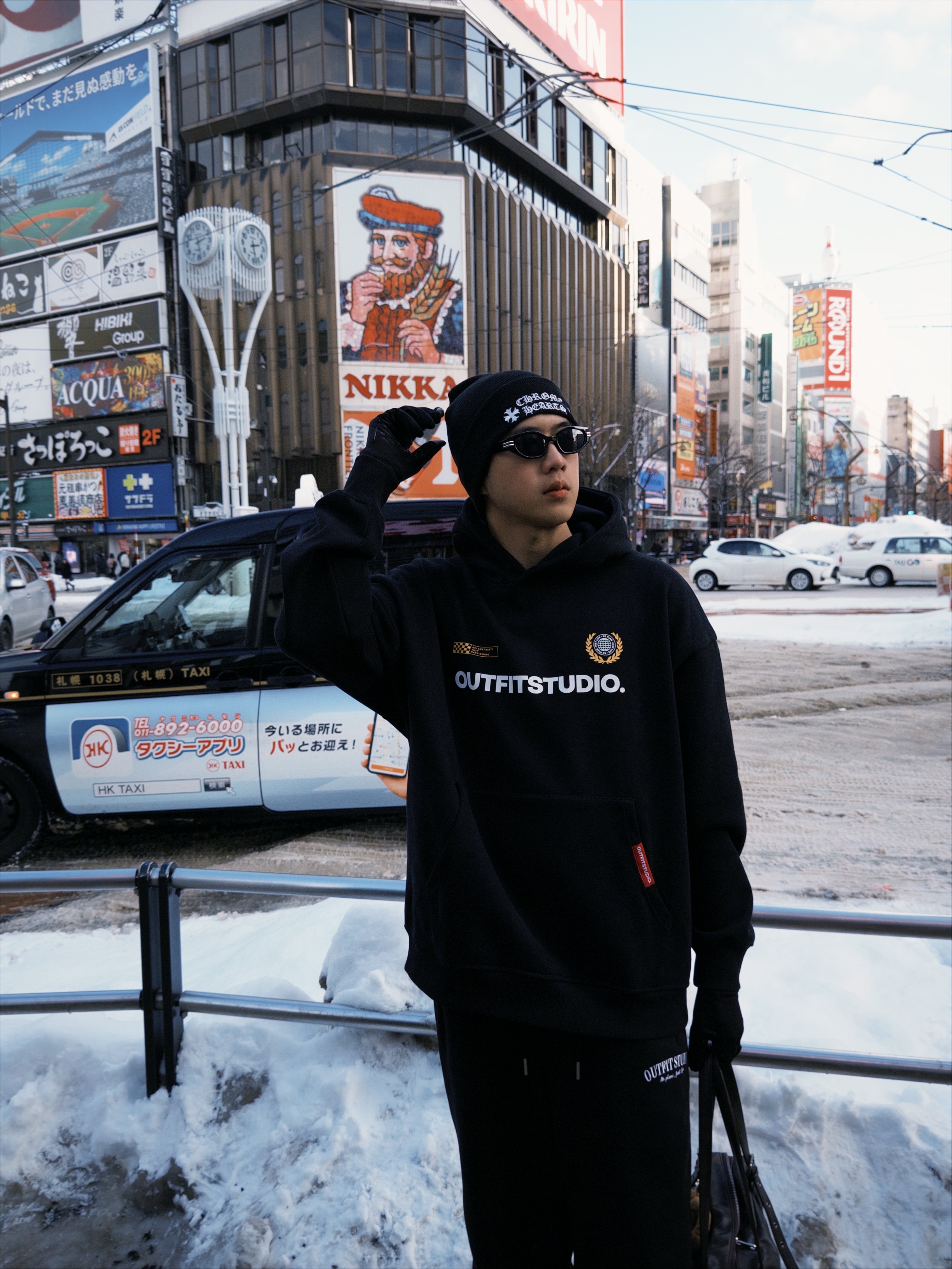 OSH-02｜Racing Mark Hoodie