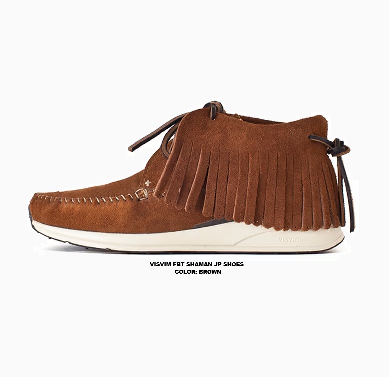 LAST PCS: VISVIM FBT SHAMAN JP SHOES - BROWN SIZE 9 PRE ORDER ITEM (預訂中)