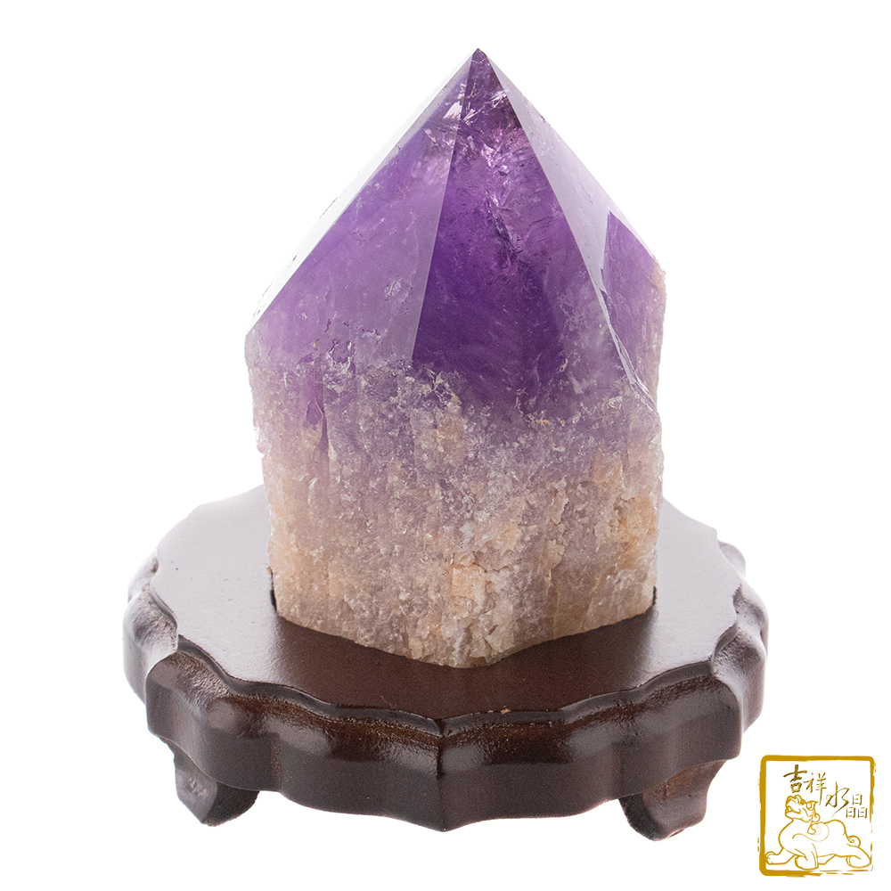 玻利維亞紫水晶柱 11.8cm 文昌鼎盛