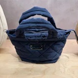 [S] MARC JACOBS AZURE BLUE M0016681-419 QUILTED NYLON MINI TOTE, 196611786485 (SMJ639)