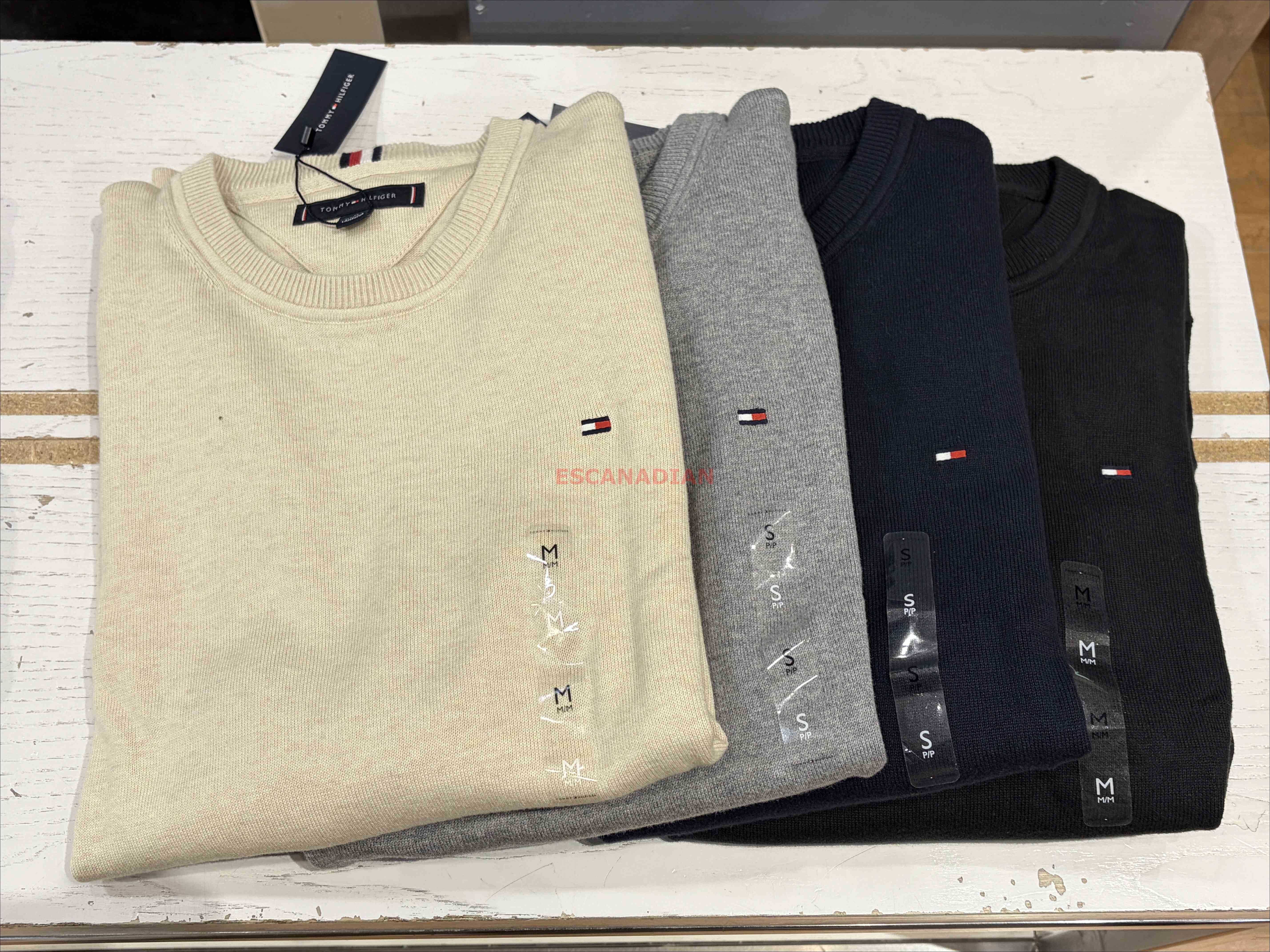 TOMMY 男大人 經典款 圓領 小LOGO 針織毛衣 (10色)