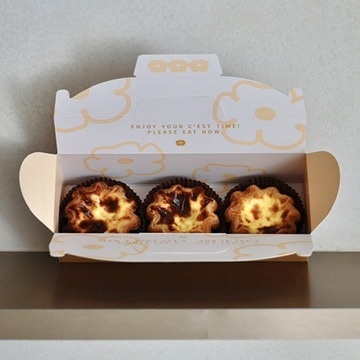 36瓣小花千層蛋塔（3入/盒）