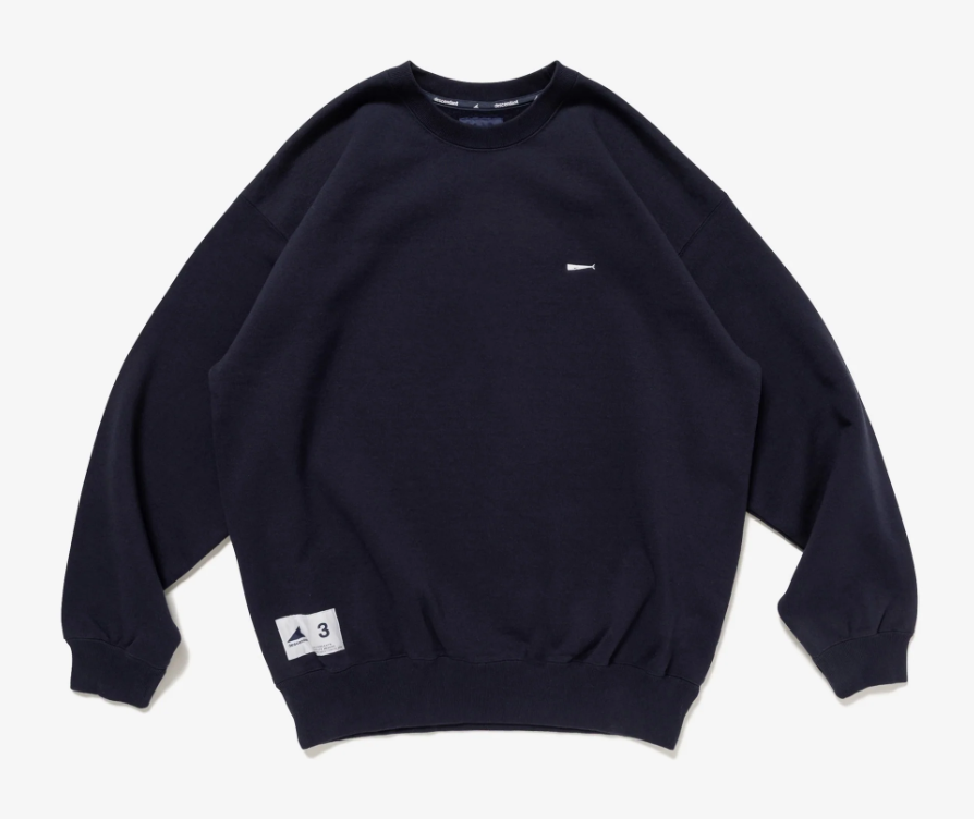 [現貨] DESCENDANT FW25 PE CREWNECK | Navy
