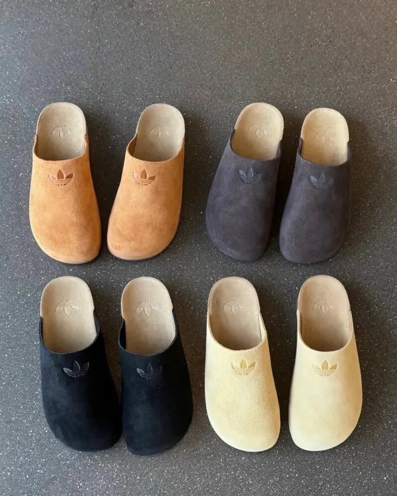 ADIDAS ORIGINALS ADIMULE 麂皮 穆勒鞋 懶人鞋 四色