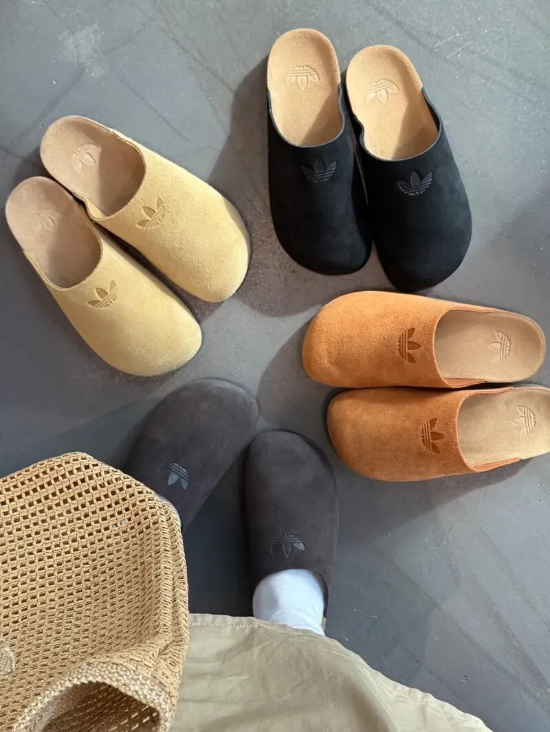 ADIDAS ORIGINALS ADIMULE 麂皮 穆勒鞋 懶人鞋 四色