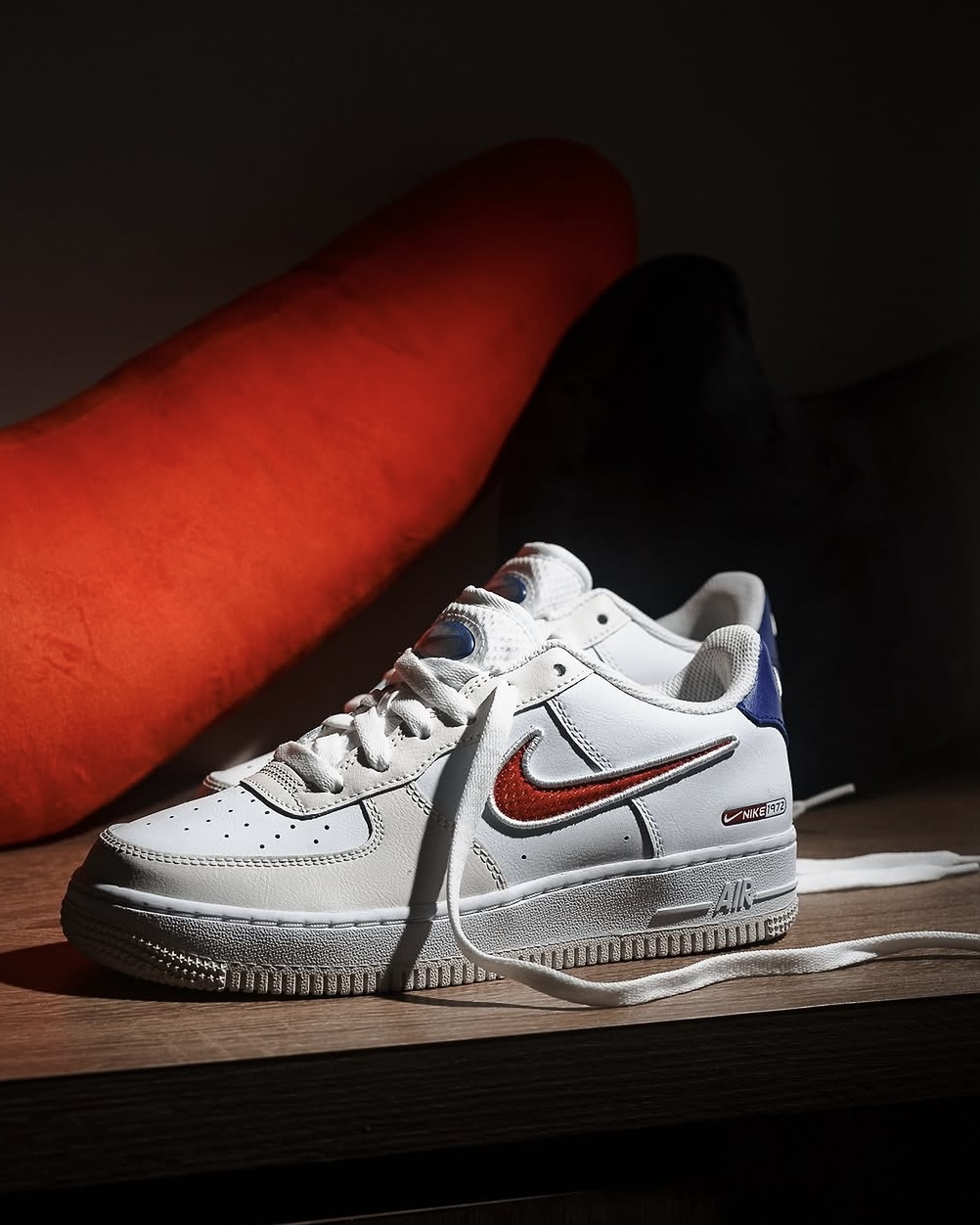 (預訂) Nike Air Force 1 Low - Since 1972 Red Blue (GS)