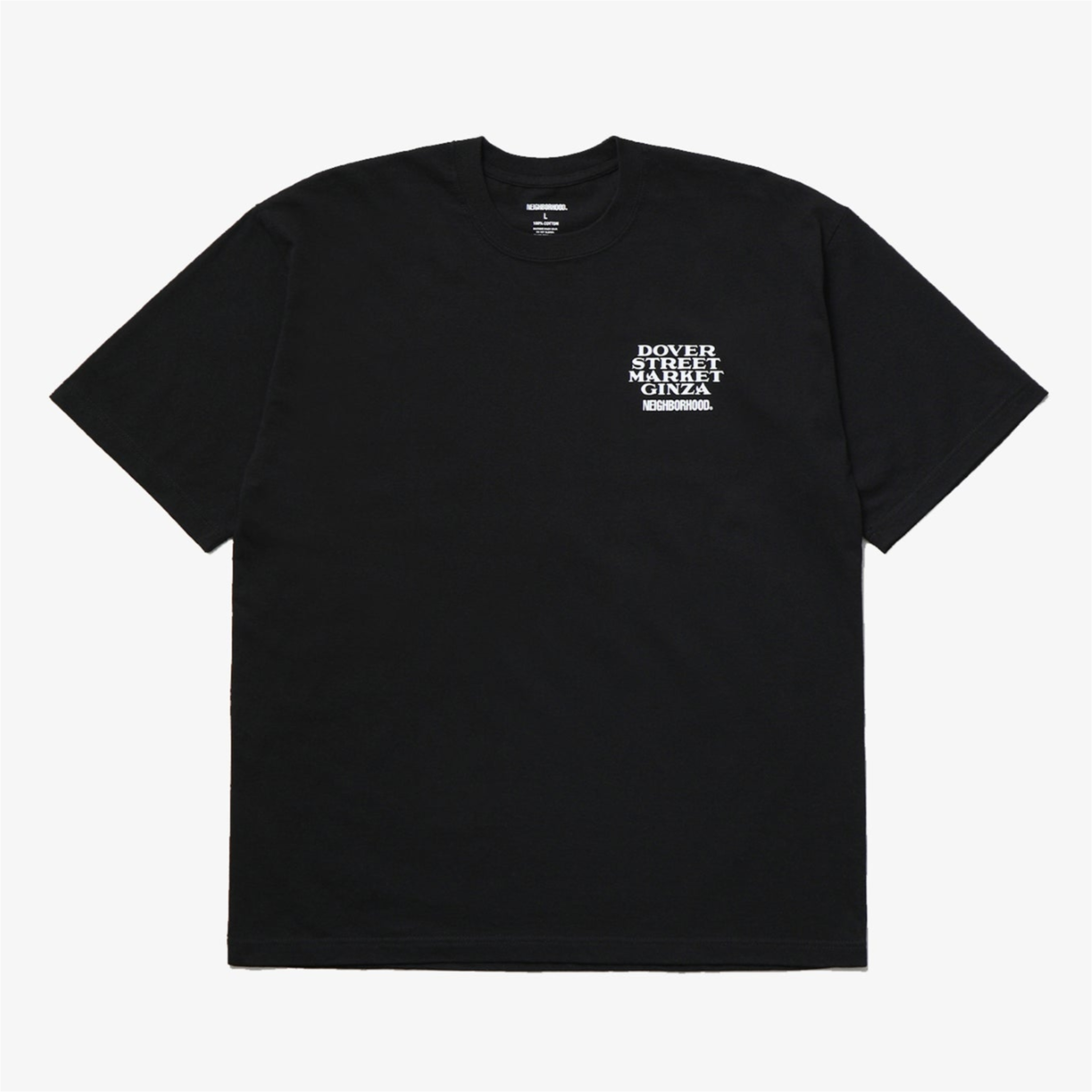 2026SS NEIGHBORHOOD X DOVER STREET MARKET DSMG T-Shirt SS-1左胸 字體 聯名 短T 現貨 261PCNH-ST01S