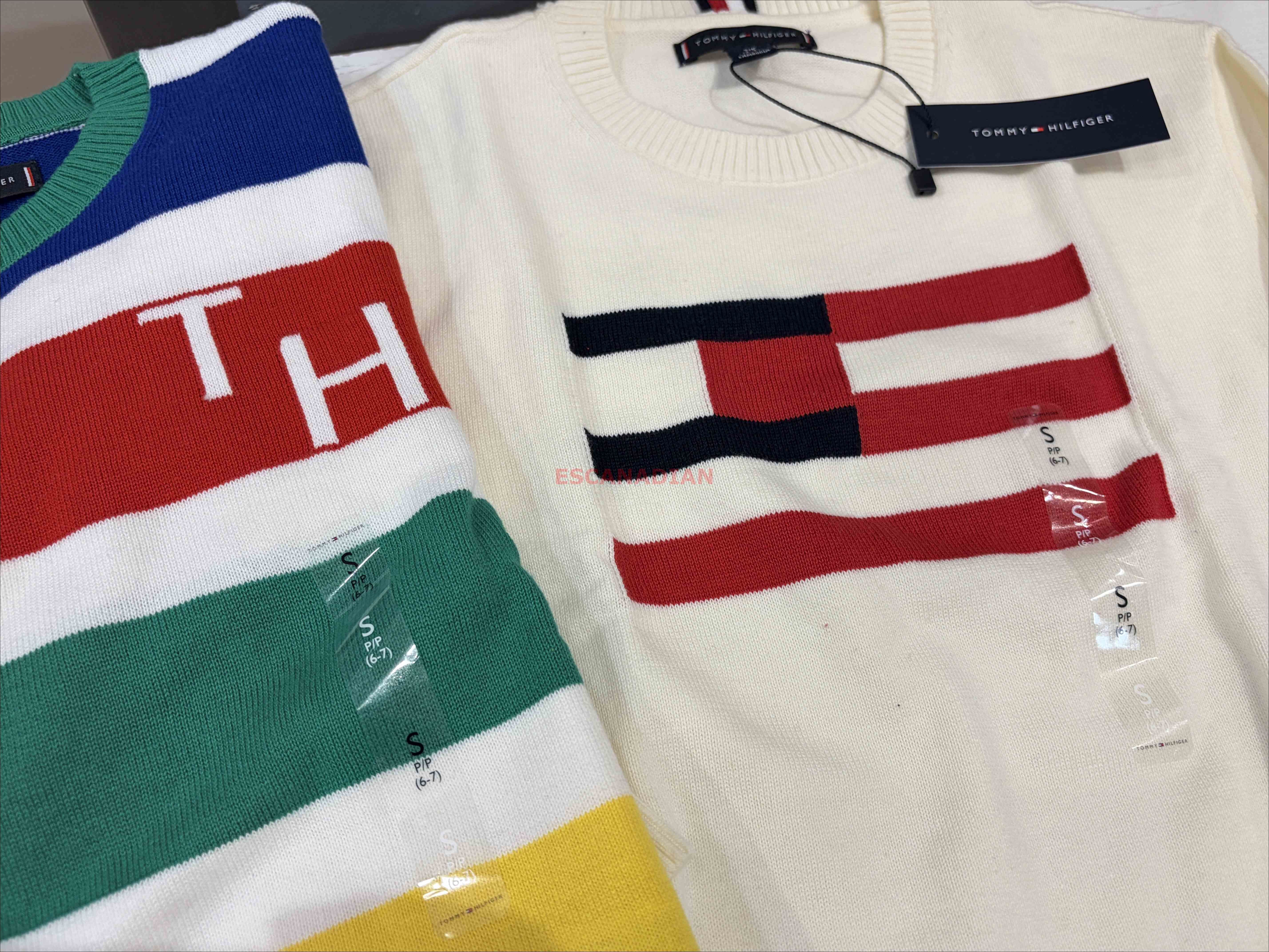 TOMMY 男大童 造型圖案 針織毛衣 (2色)