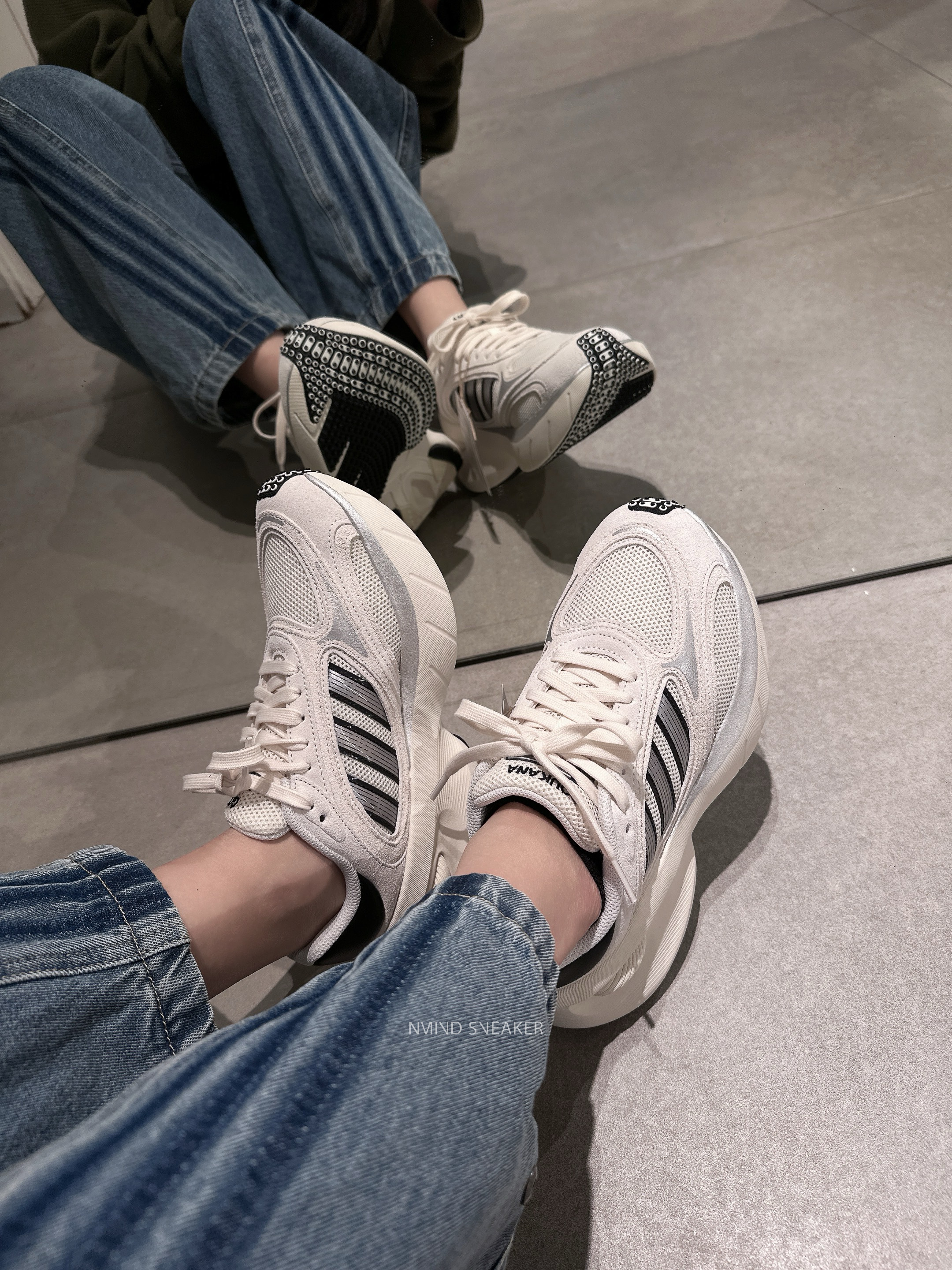 ADIDAS ADIZERO GOUKANA 米白 男/女鞋