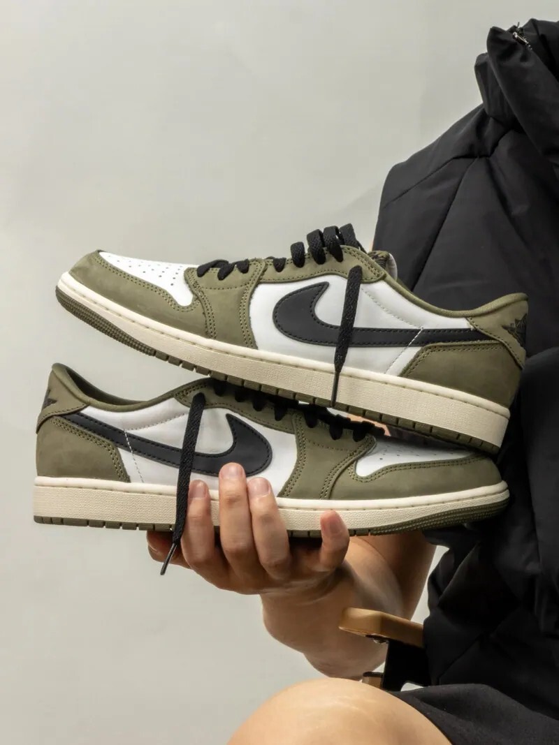 NIKE AIR JORDAN 最佳平替 小倒勾 橄欖綠
