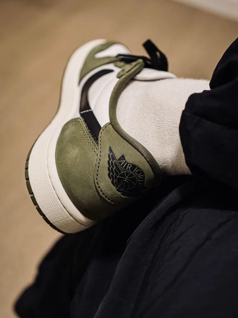 NIKE AIR JORDAN 最佳平替 小倒勾 橄欖綠