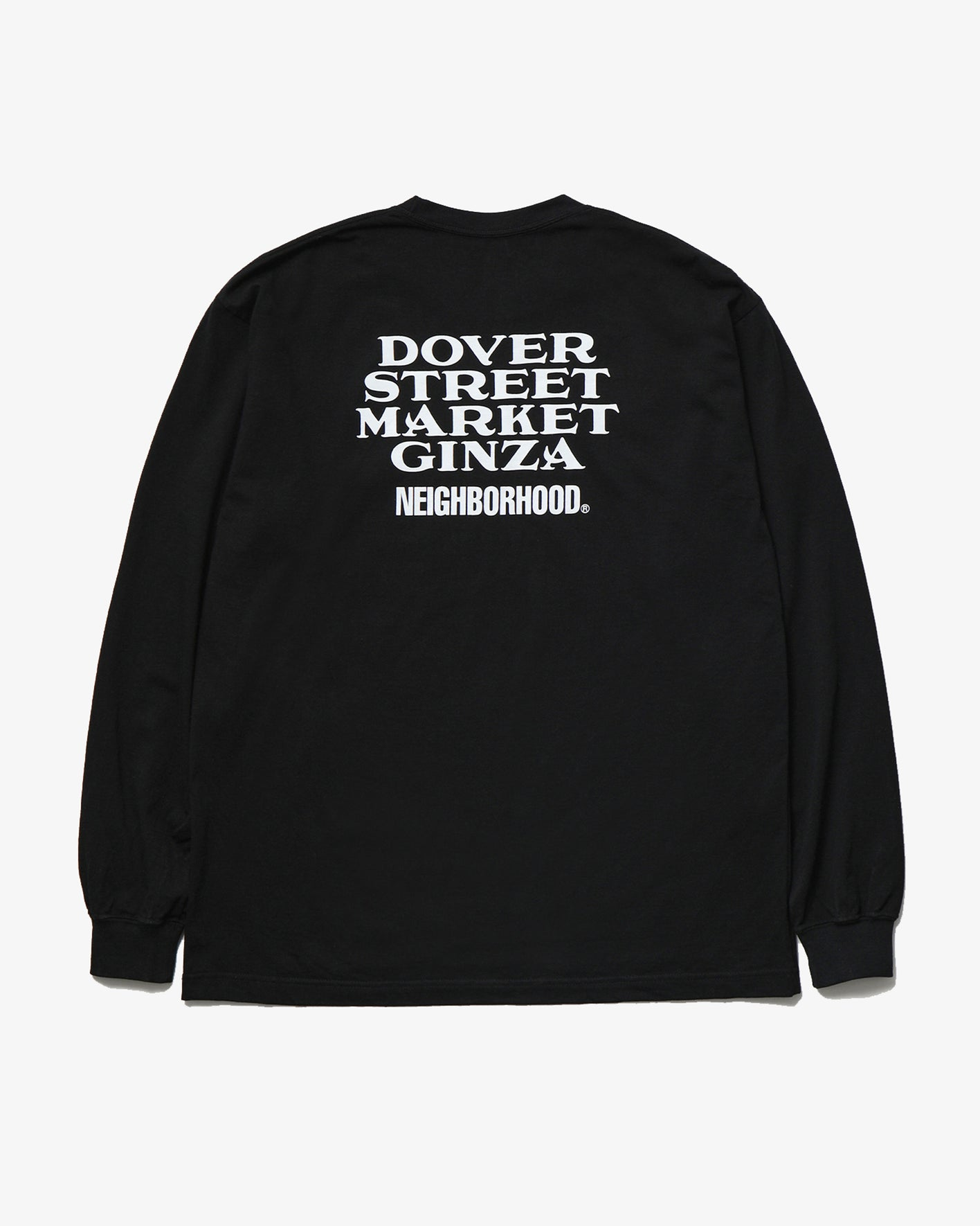 2026SS NEIGHBORHOOD X DOVER STREET MARKET DSMG Long Sleeve T-Shirt 左胸 字體 聯名 長T 現貨 261PCNH-LT01S