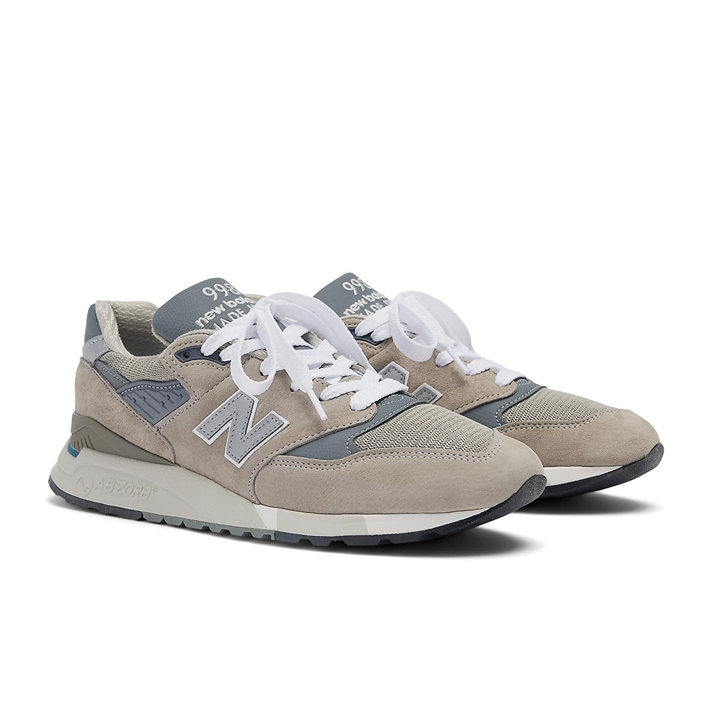 New Balance 998 灰銀 美製 復古 麂皮 休閒鞋 運動鞋 中性鞋 U998GR