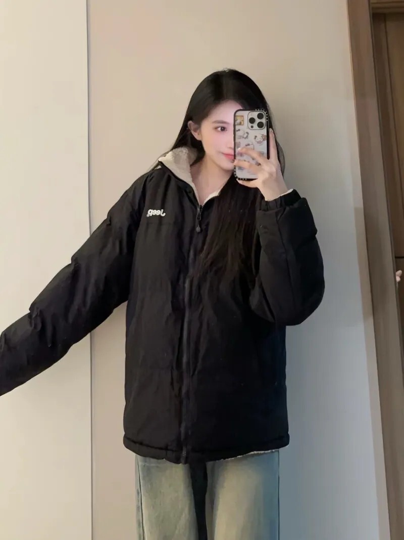 JEEP 羊羔毛 雙面 穿鋪棉 外套