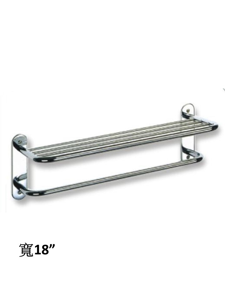 L1TL-4102-D不銹鋼雙層置衣架   50公分