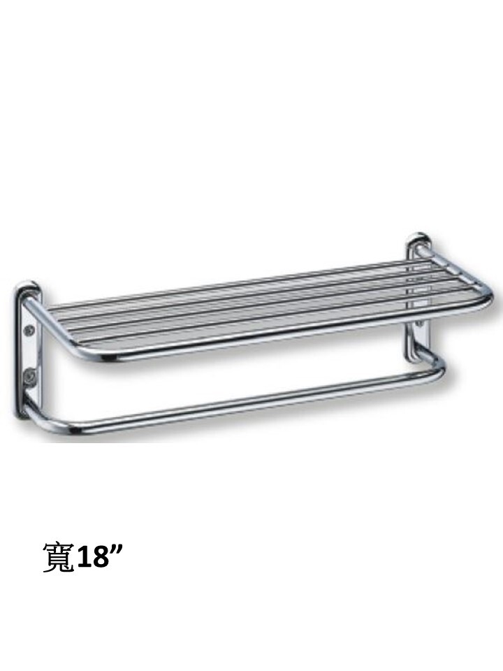 L1TL-4105-D不銹鋼雙層置衣架  50公分