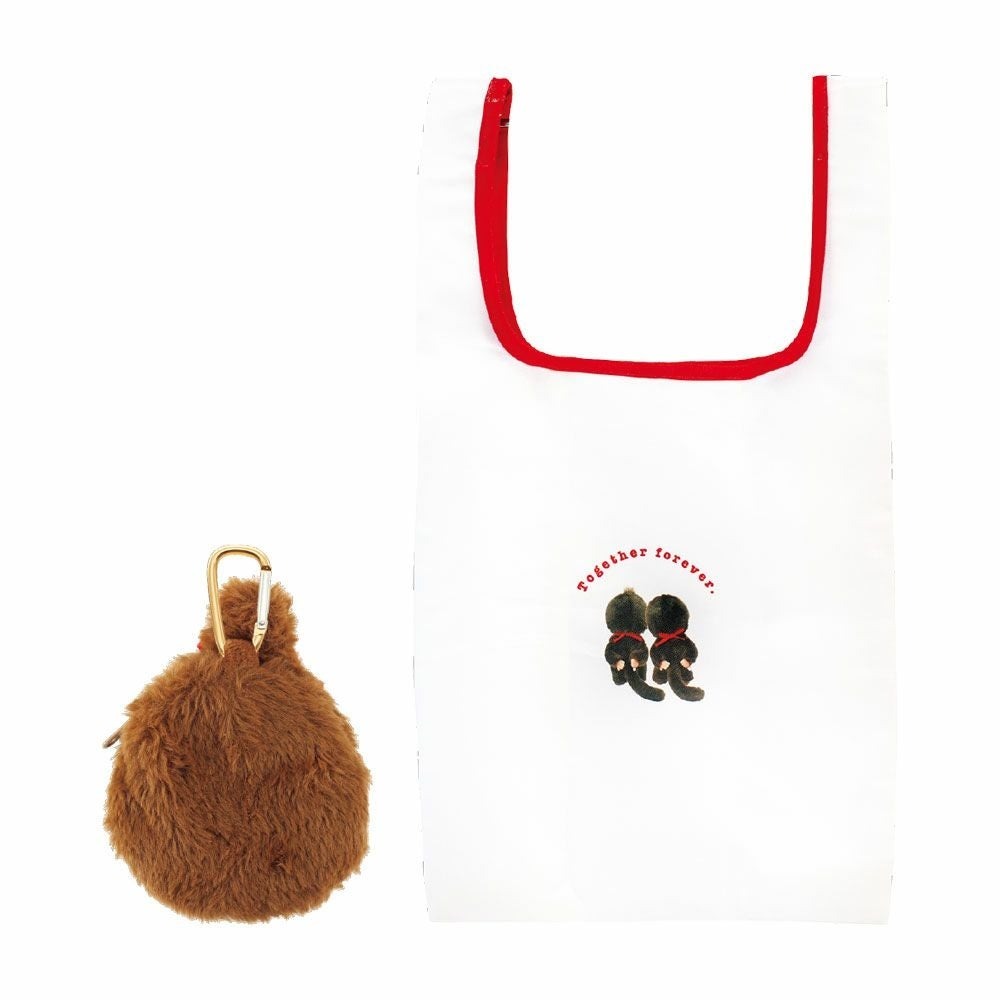 現貨┃Monchhichi 夢奇奇 蒙奇奇 吊飾 可收納 購物袋