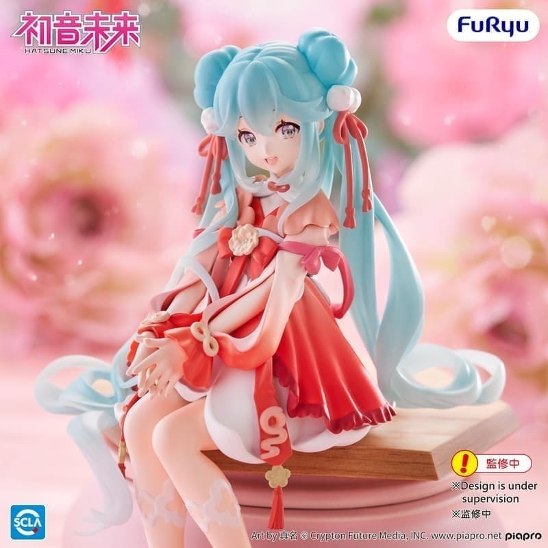 預購26/07 FuRyu 代理版 景品 初音未來 泡麵蓋 2026 Chinese New Year Ver.