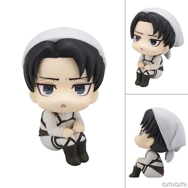 預購26/08 MH 代理版 LOOK UP 進擊的巨人 里維 清潔中