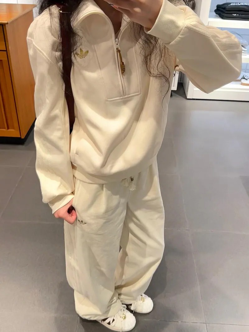 Adidas LNY PANT 新年 CNY 金標 寬鬆抽繩 運動長褲