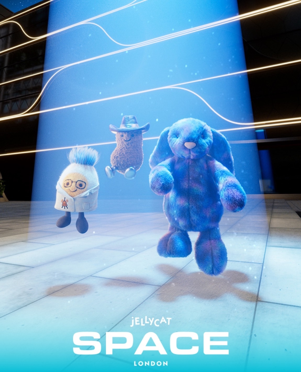 【Luxury】JELLYCAT 上海限定 SPACE太空系列 星際牛仔造型 外星人 彗星 火星 飛碟 外太空 科學家 黑洞
