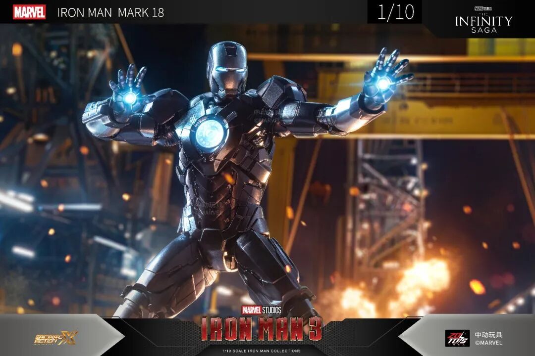 ZD Toys 6吋 鐵甲奇俠 MK18
