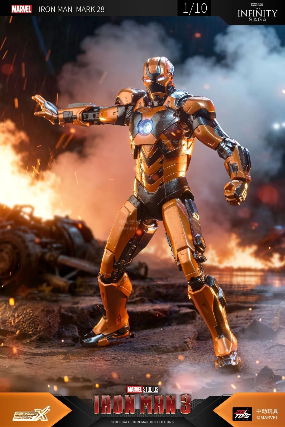 ZD Toys 6吋 鐵甲奇俠 MK28