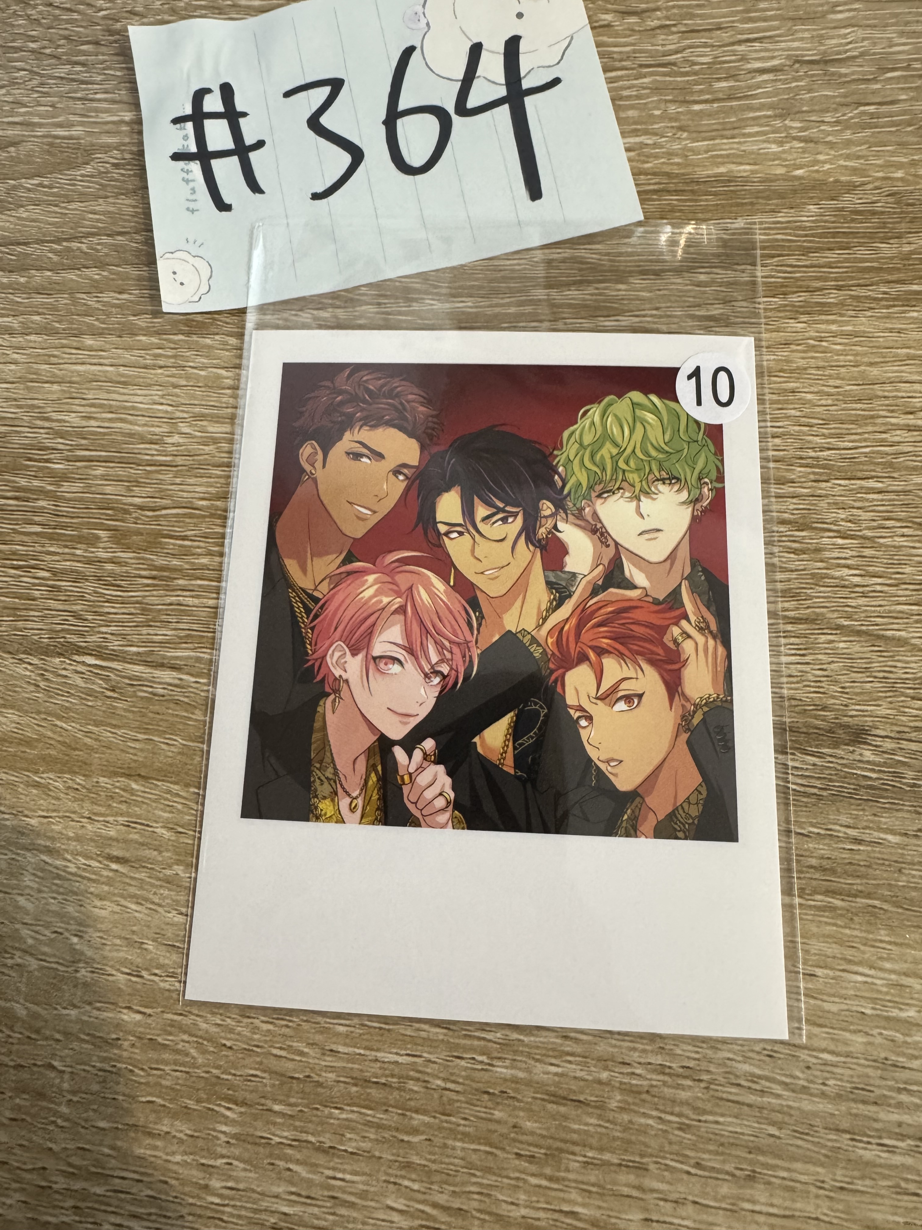 Paradox Live 惡漢奴等 紙品#364