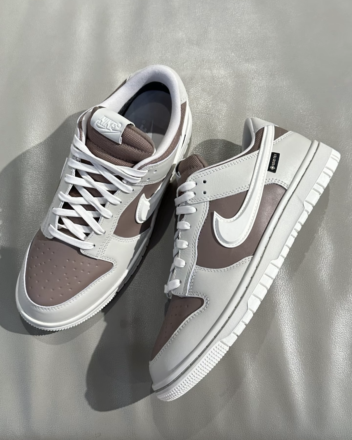 Nike Dunk Low Gore-Tex Beige Brown 米棕 大地色  防水 防潑水 淺灰