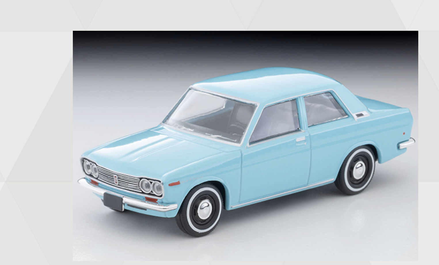預訂 Pre Order - Tomytec LV-220a 1969 DATSUN 510 2 Door Sedan US Spec (Light Blue)