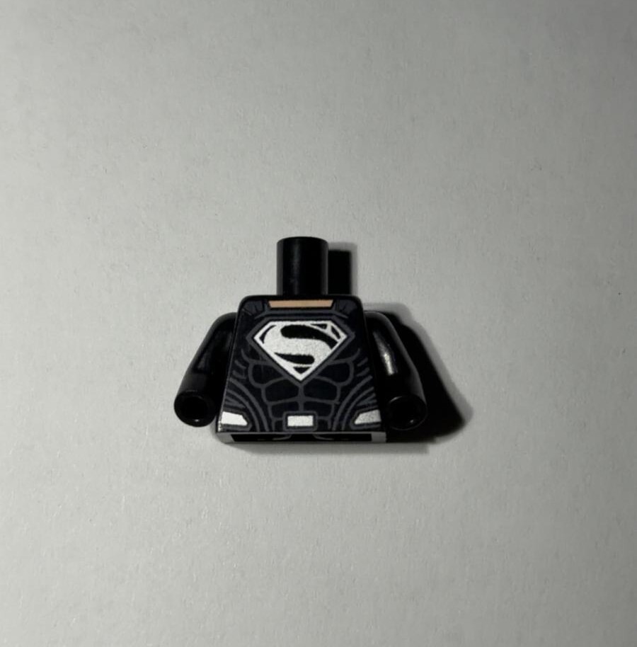 【CLC minifigures】Black Superman Torso