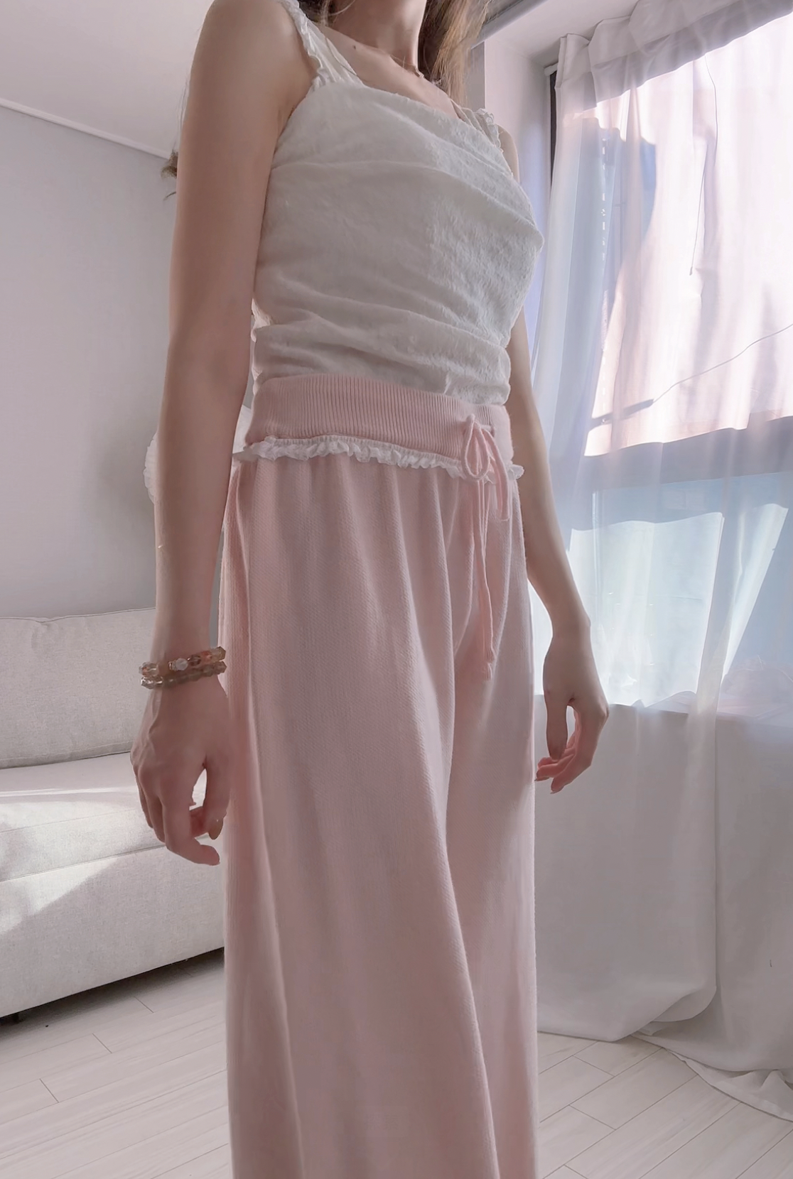 *BJ2 MADE SERIES* 天絲莫代爾～ THE DRAPED CASHMERE MODAL & TENCEL KNIT PANTS 260131