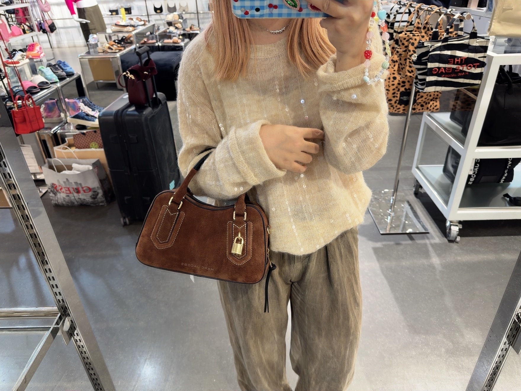 【直播】Marc Jacobs LX021171 啡色手提包