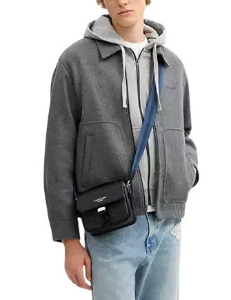 【直播】COACH K1122107 Racer Bag  (黑色)