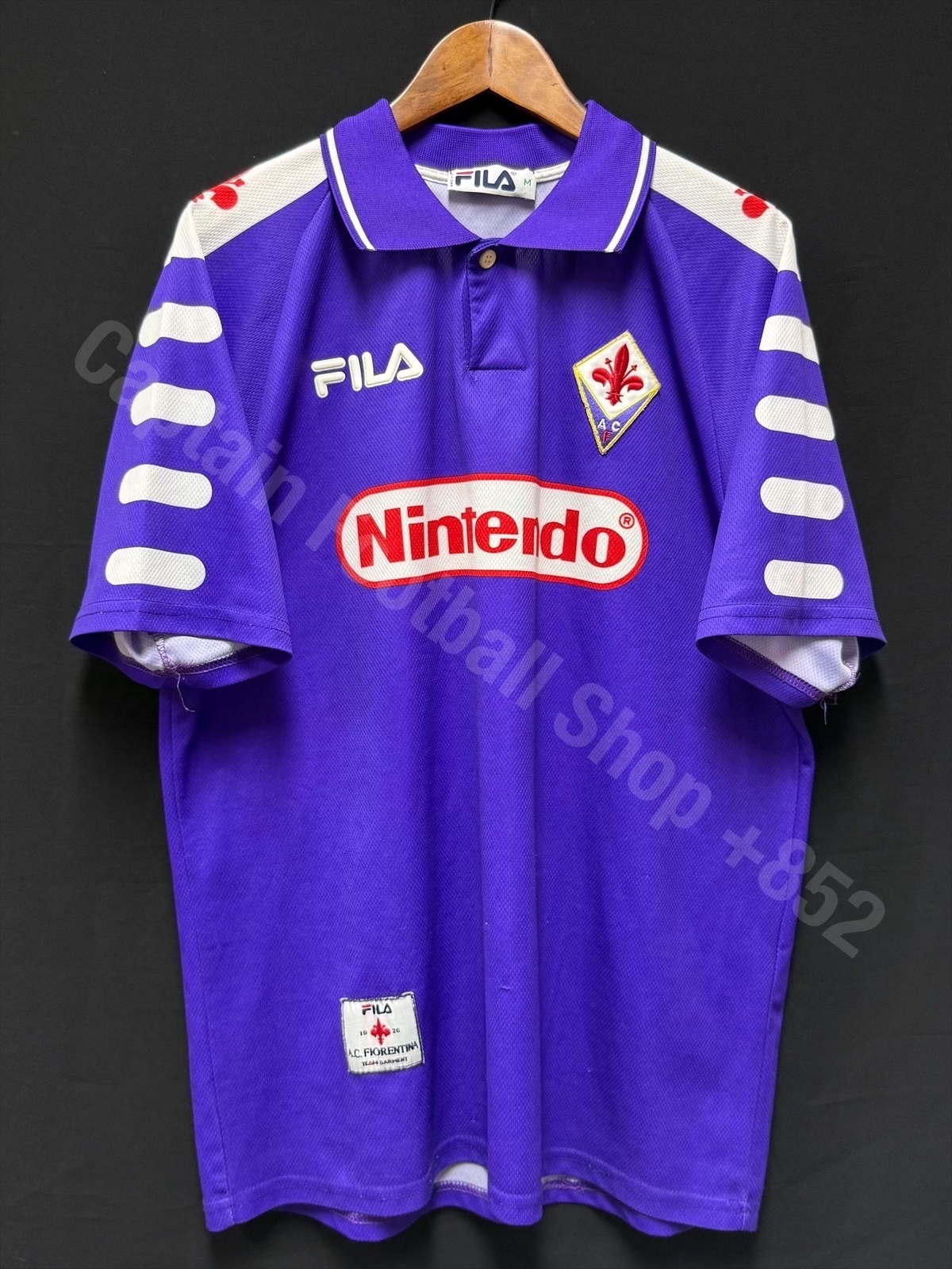 Fiorentina 1998-1999 Fila Home Shirt #9 BATISTUTA